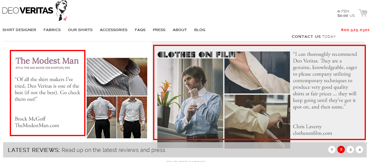 DeoVeritas.com – Design Your Own Custom Dress Shirt Online