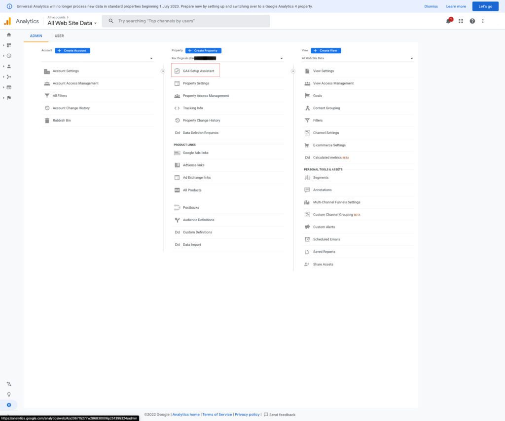 Google Analytics 4 Setup Step 4