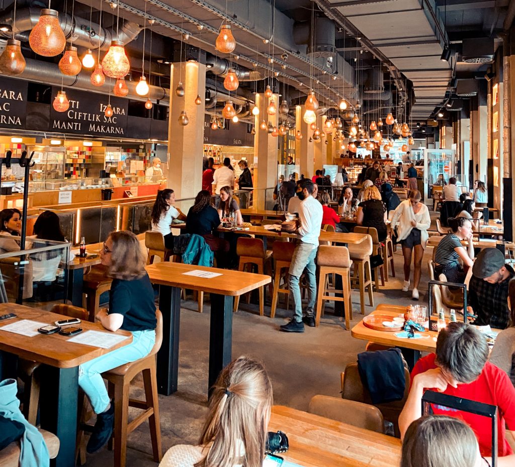 Businesses should also search for city-specific hashtags that are specific to their industry: Image of Restaurant in LA